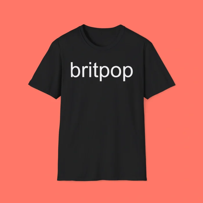 Britpop Black Shirt