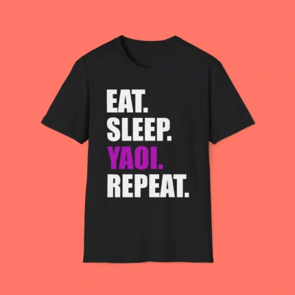 Eat Sleep Yaoi Repeat Shirt