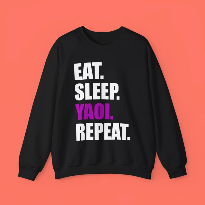 Eat Sleep Yaoi Repeat Sweatshirt