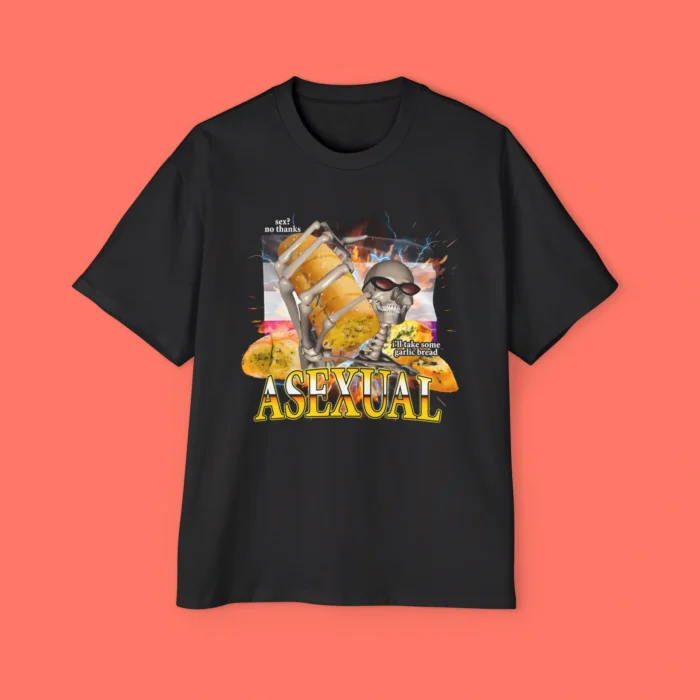Hardcore Asexual I'll Take Some Garlic Bread Premium Shirt