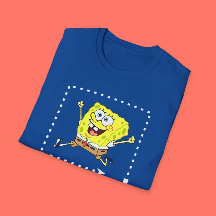 Spongebob Little Square Dude Folded Shirt