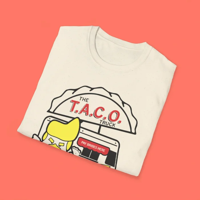 Trump TACO Truck Folded Shirt
