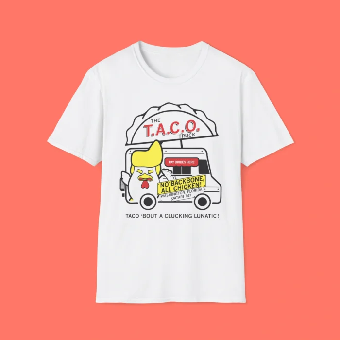Trump TACO Truck White Shirt