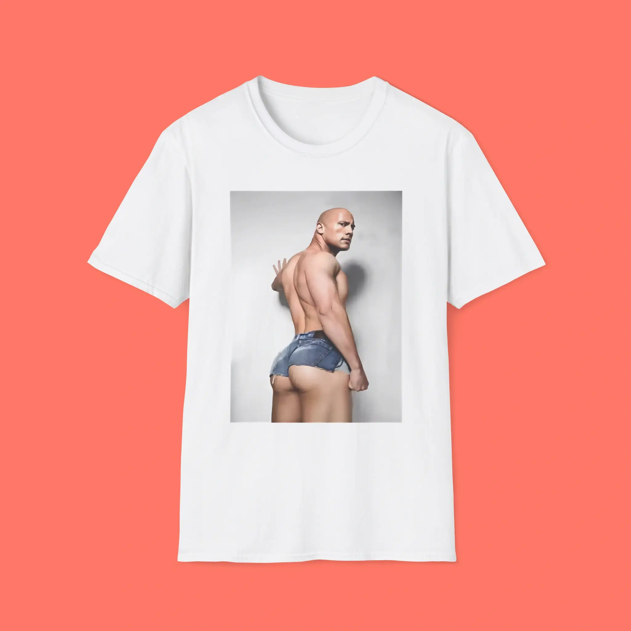 Dwayne Johnson Rock Hard Bottom Shirt