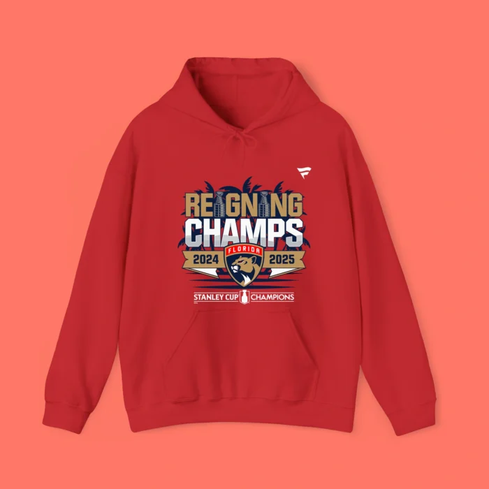Florida Panthers 2025 Stanley Cup Champions Parade Hoodie