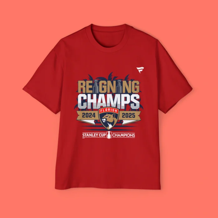 Florida Panthers 2025 Stanley Cup Champions Parade Premium Shirt