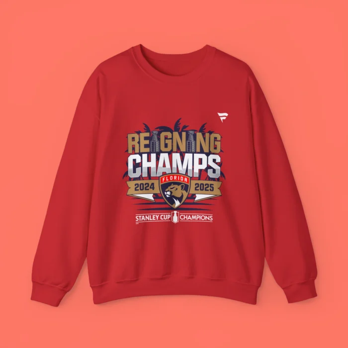Florida Panthers 2025 Stanley Cup Champions Parade Sweatshirt