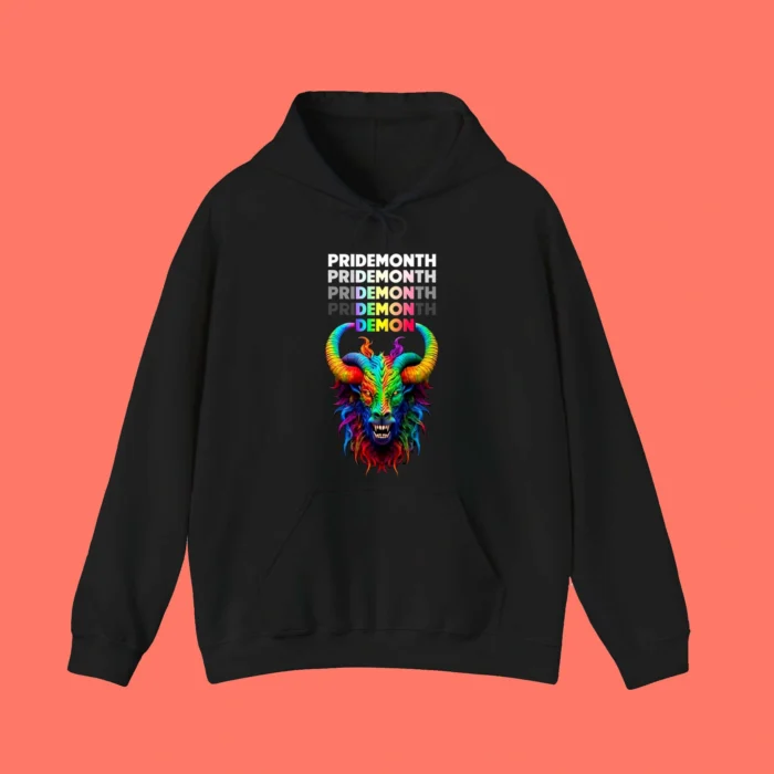 Pride Month Demon Hoodie