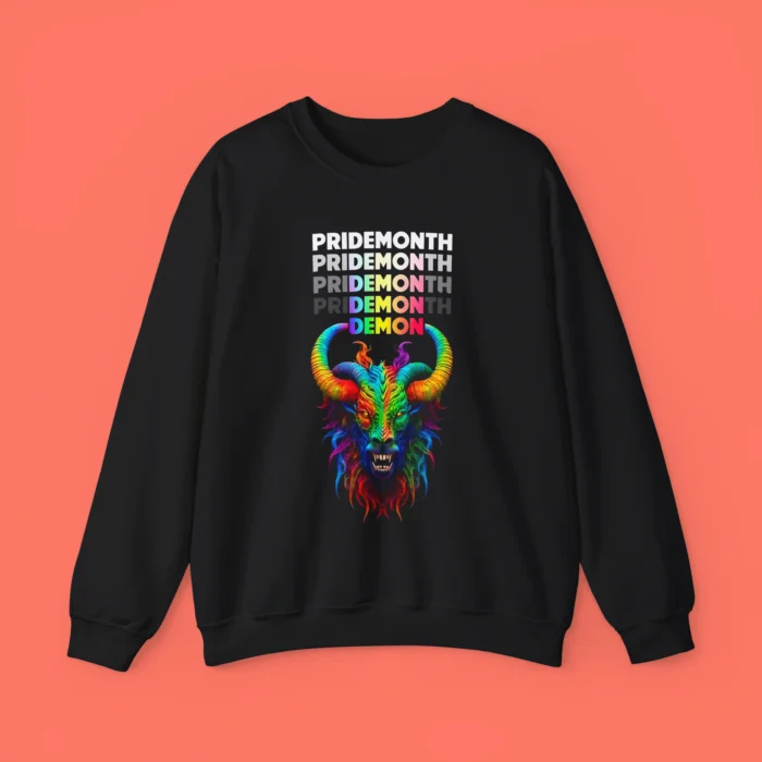 Pride Month Demon Sweatshirt