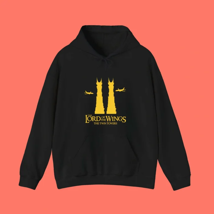 The Lord Of The Wings The Twin Towers Hoodie