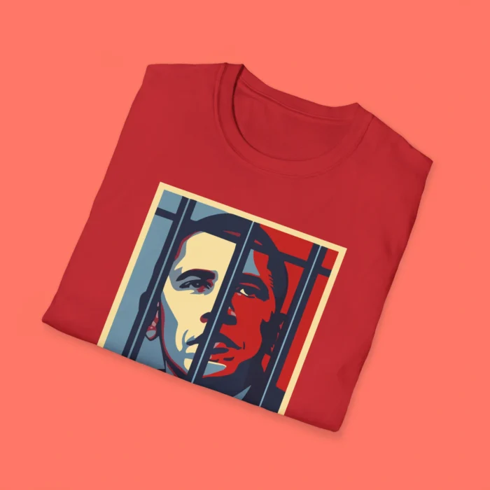 Anti Obama Hope Poster Folded Shirt