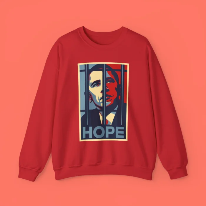 Anti Obama Hope Poster Sweatshirt