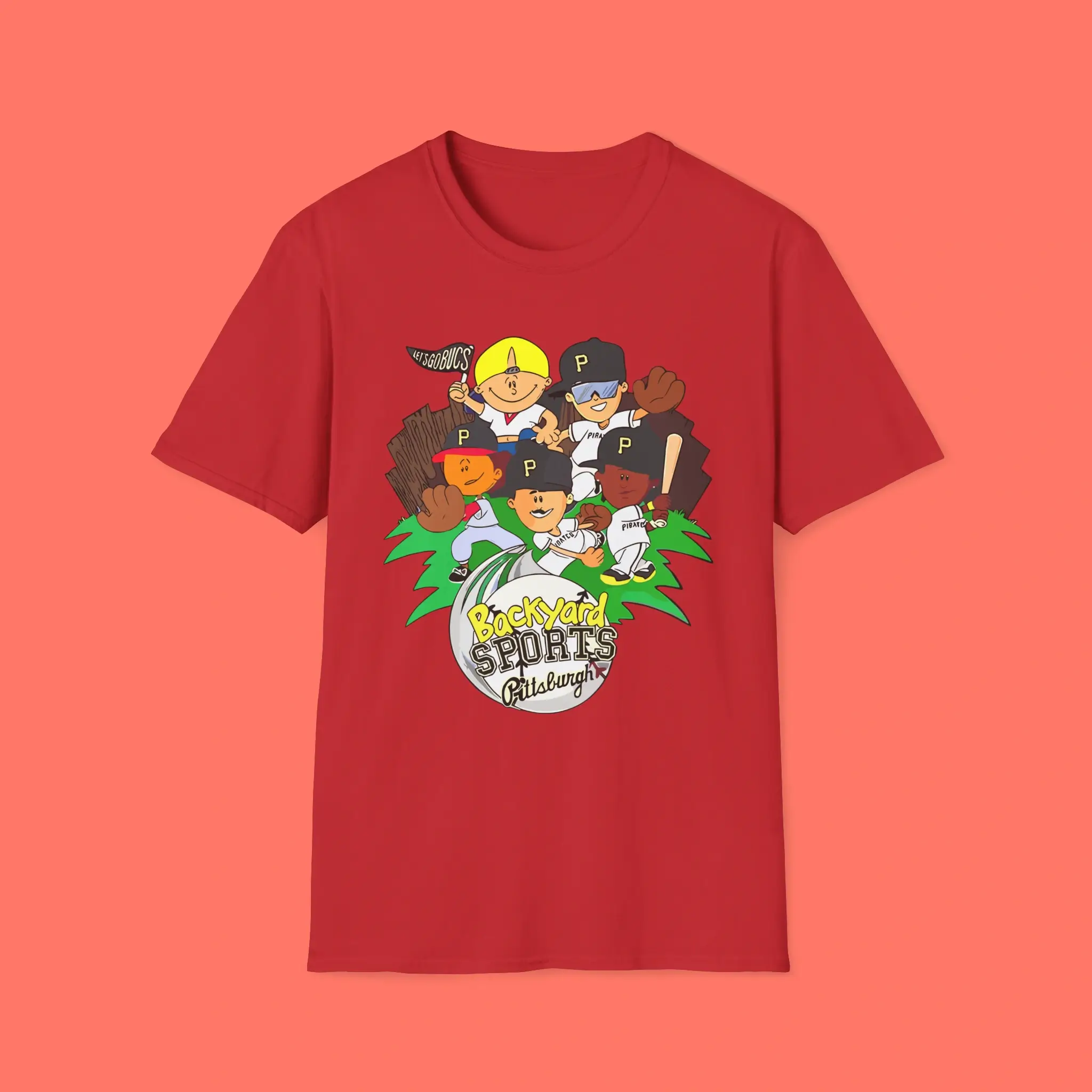 Backyard-Sports-Pittsburgh-Pirates-Shirt Backyard Sports Pittsburgh Pirates Shirt