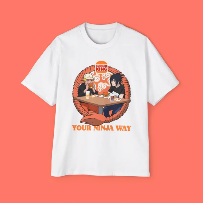 Burger King Naruto Your Ninja Way Shirt Premium Shirt