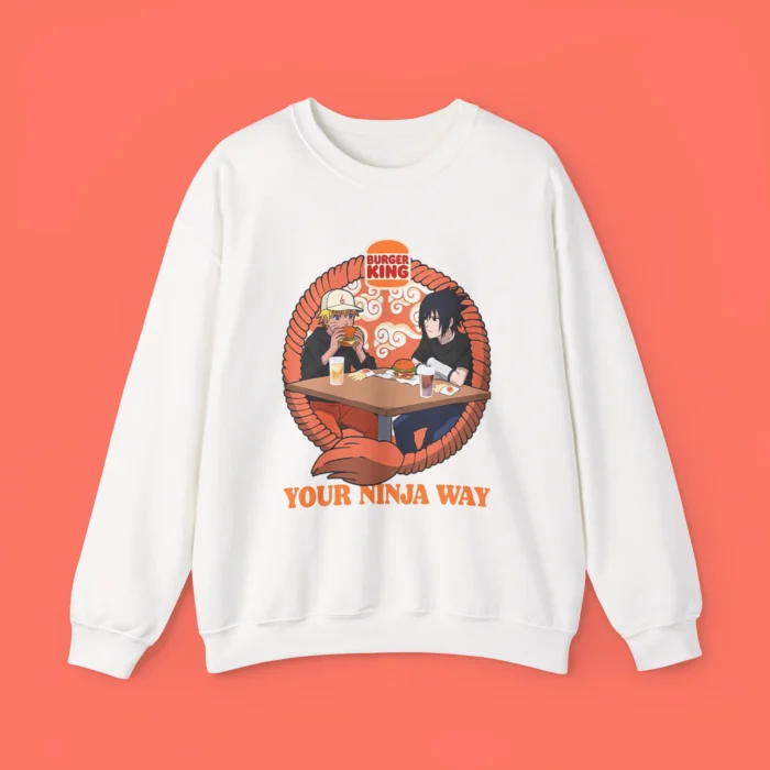 Burger King Naruto Your Ninja Way Shirt Sweatshirt