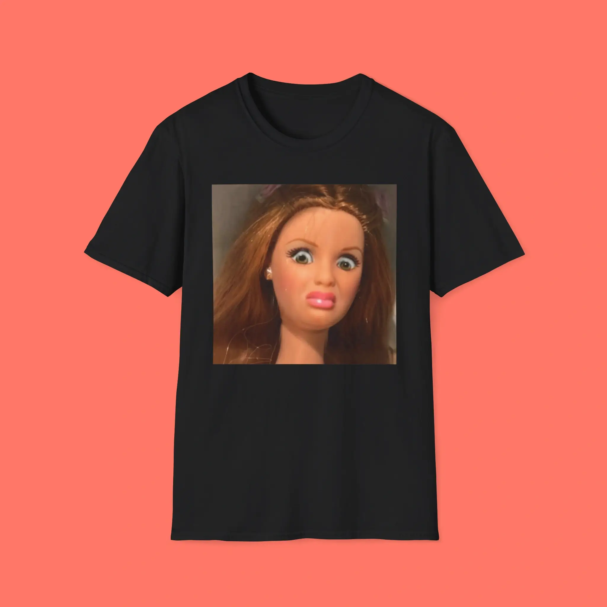 Disgusted Doll Barbie Face Troll Meme Shirt