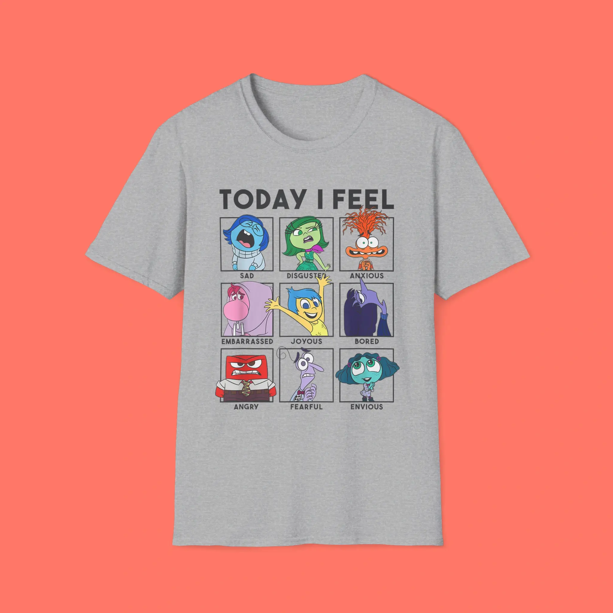 Disney-Pixar-Inside-Out-2-Today-I-Feel-Shirt Disney Pixar Inside Out 2 Today I Feel Shirt