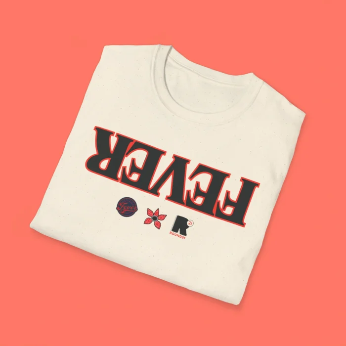 Fever Indiana Fever Basketball Upside Down Folded Shirt