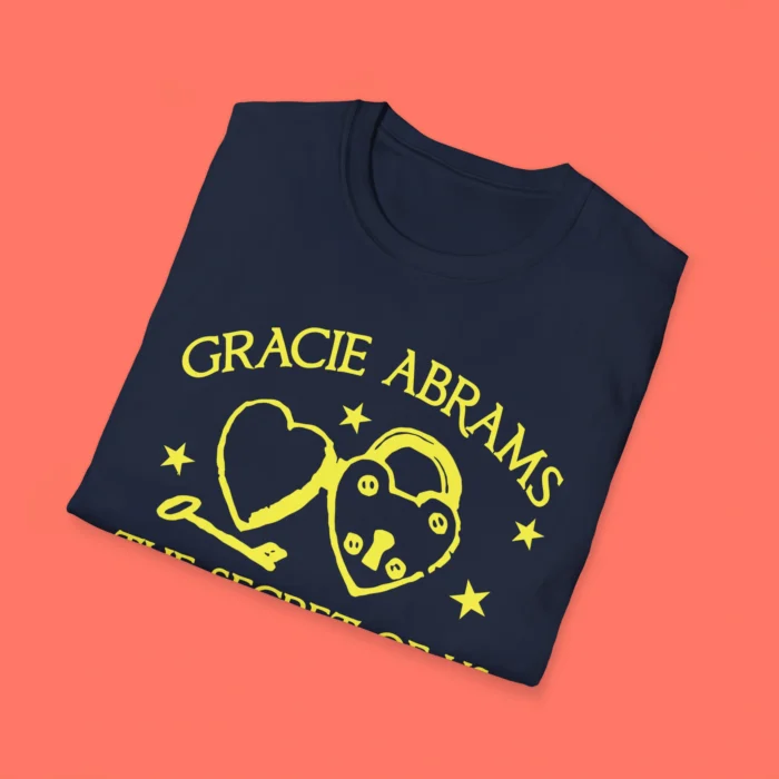 Gracie Abrams The Secret Of Us Deluxe Tour Folded Shirt
