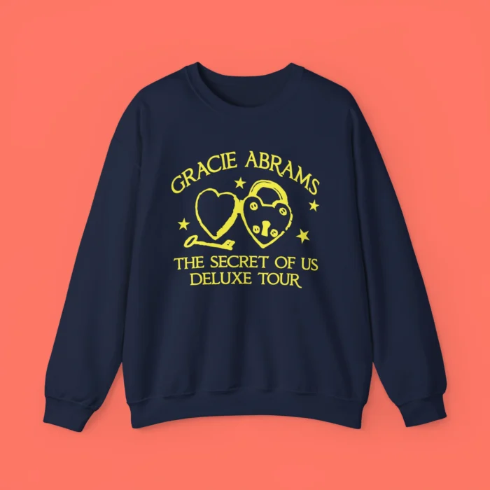 Gracie Abrams The Secret Of Us Deluxe Tour Sweatshirt