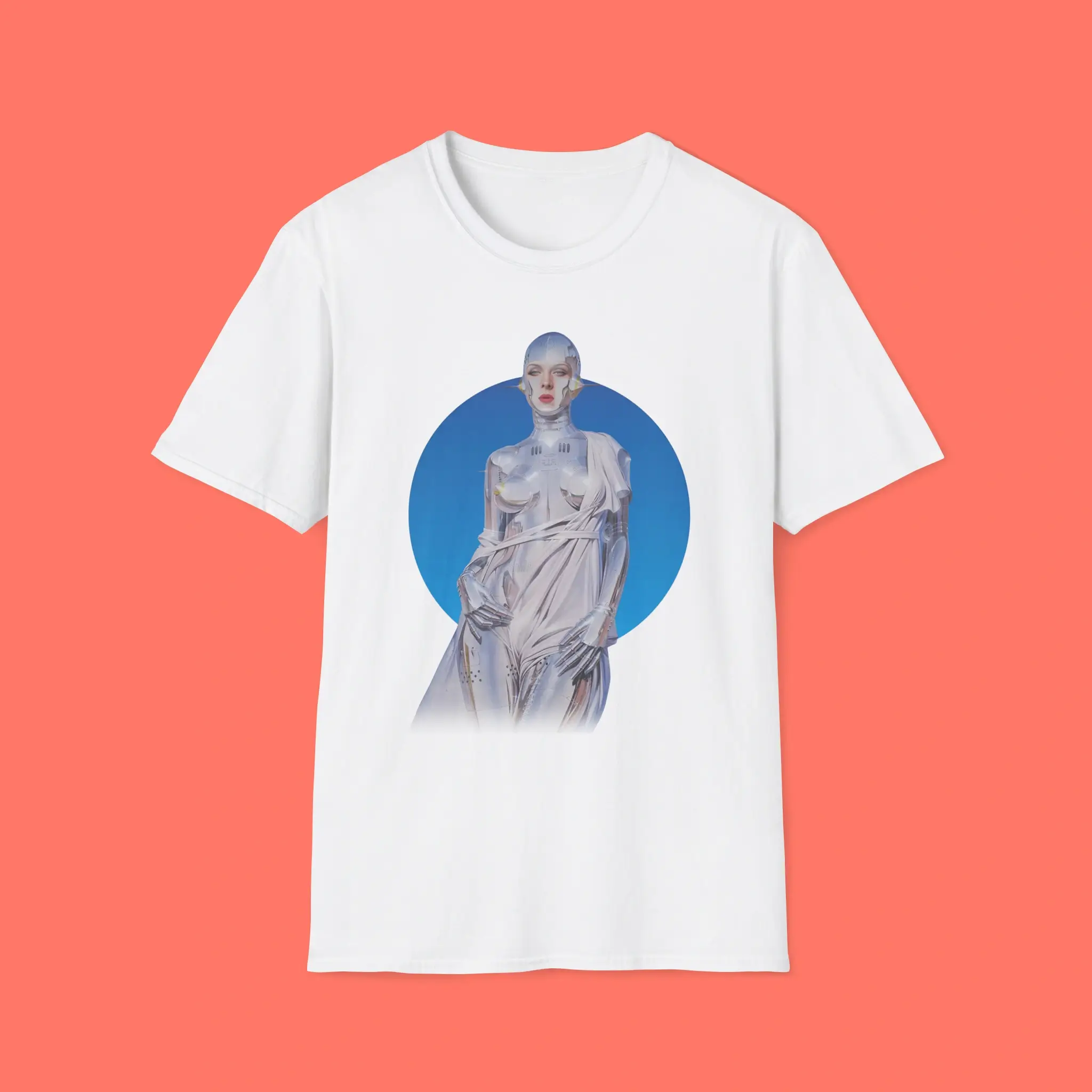 Hajime-Sorayama-Chrome-Shirt Hajime Sorayama Chrome Shirt