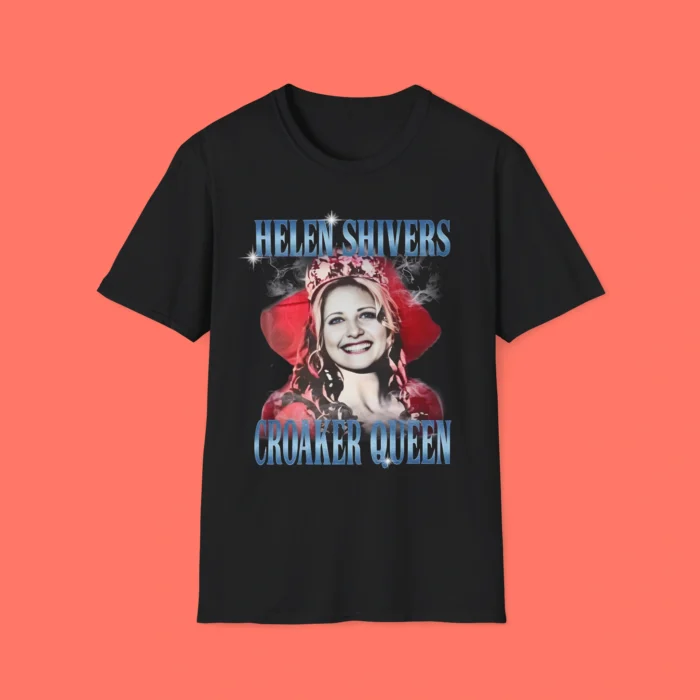 Helen Shivers Croaker Queen Black Shirt