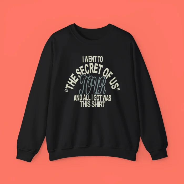 I Went To The Secret Of Us Tour And All I Got Was This Sweatshirt