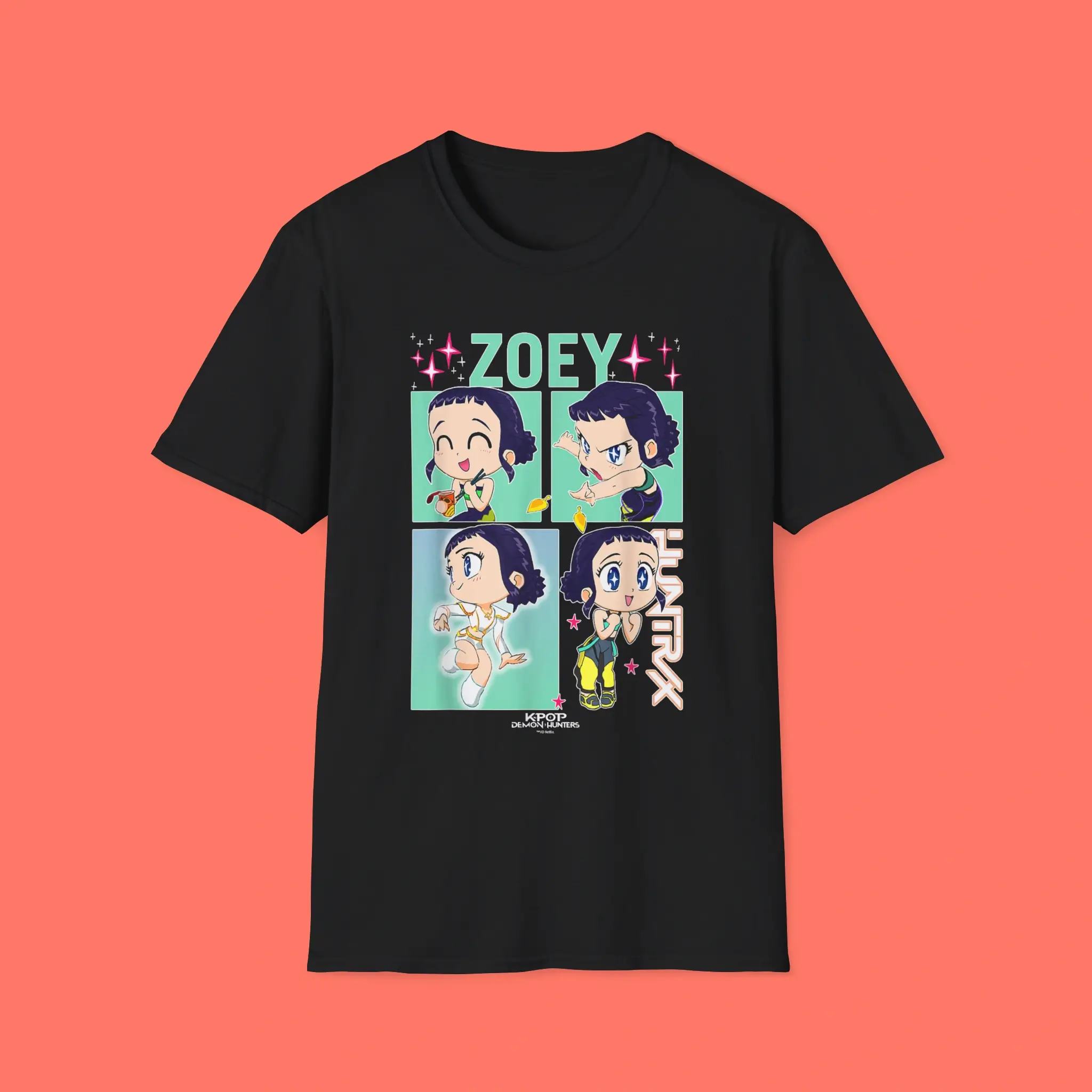 KPop-Demon-Hunters-Zoey-Shirt KPop Demon Hunters Zoey Shirt