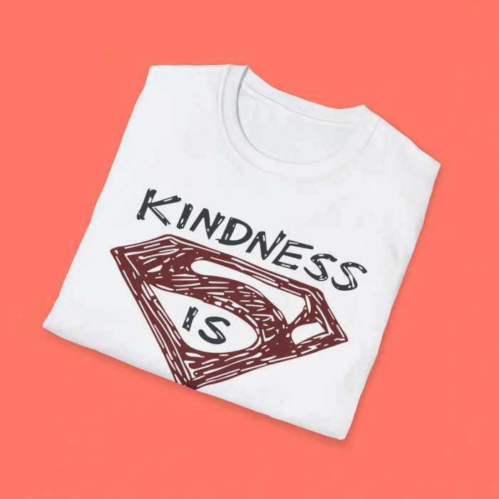 Kindness Is Punk Superman Folded Shirt
