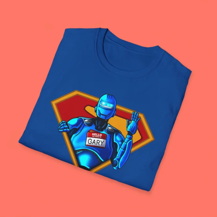 My Name is Gary Superman Folded Shirt