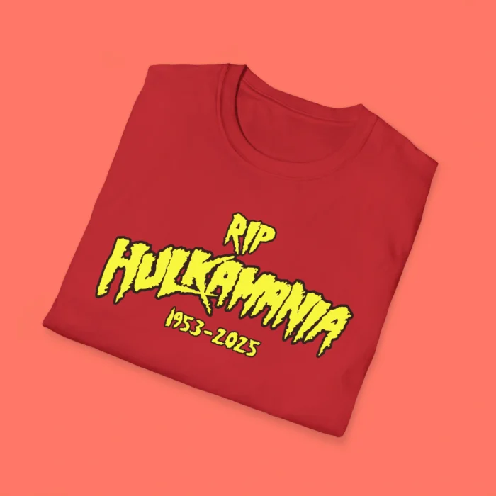 RIP Hulkamania Folded Shirt