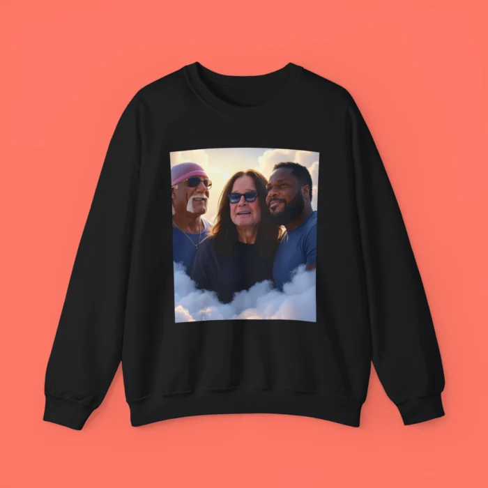 Rip Ozzy Osbourne Hulk Hogan Malcolm-Jamal Sweatshirt