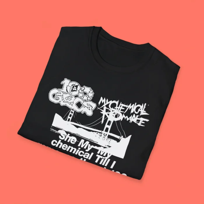 She My My Chemical Till I Romance Then I 100 Gecs Folded Shirt