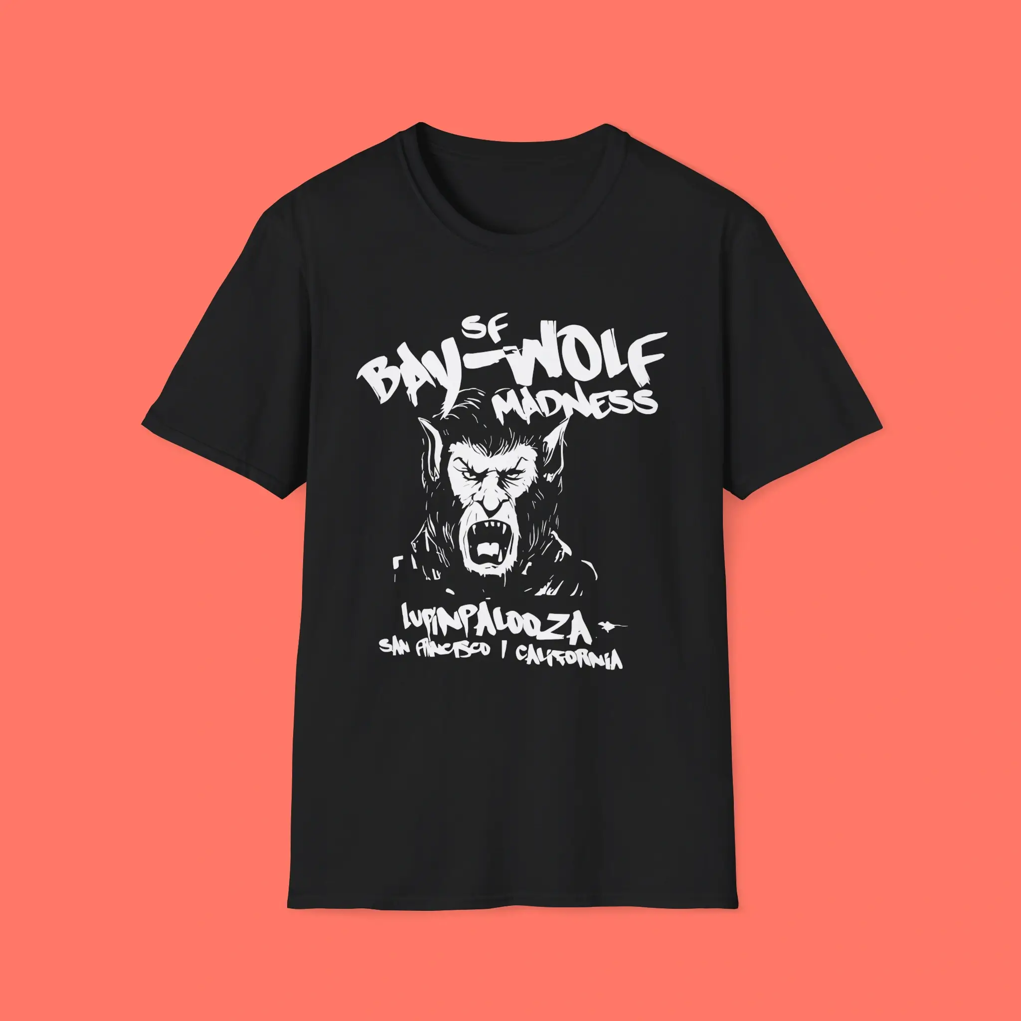 Bay Wolf Madness San Francisco California Shirt - Lupinpalooza Tee