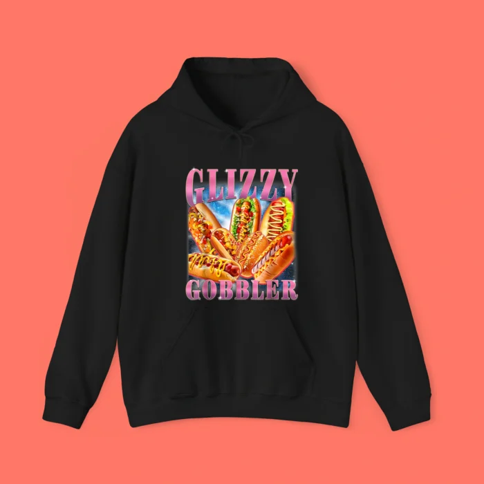 Glizzy Gobbler Meme Hilarious Hot Dog Hoodie