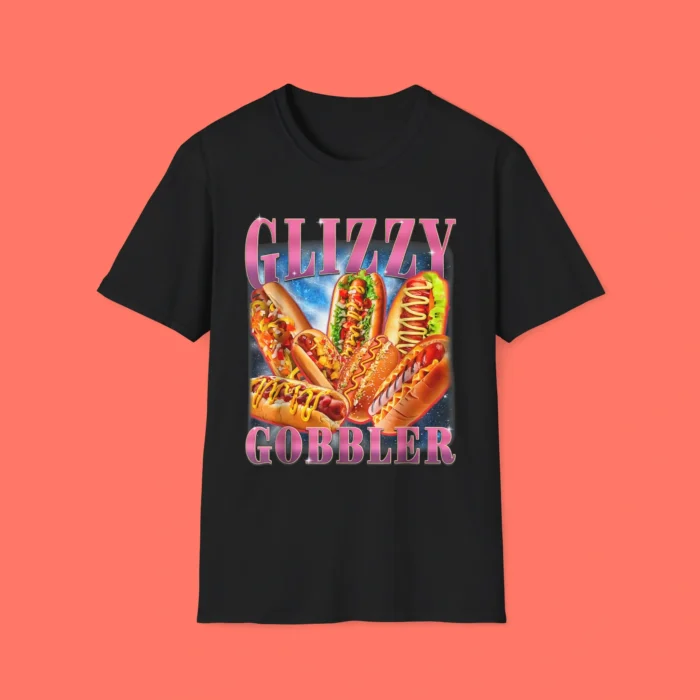 Glizzy Gobbler Meme Hilarious Hot Dog Shirt