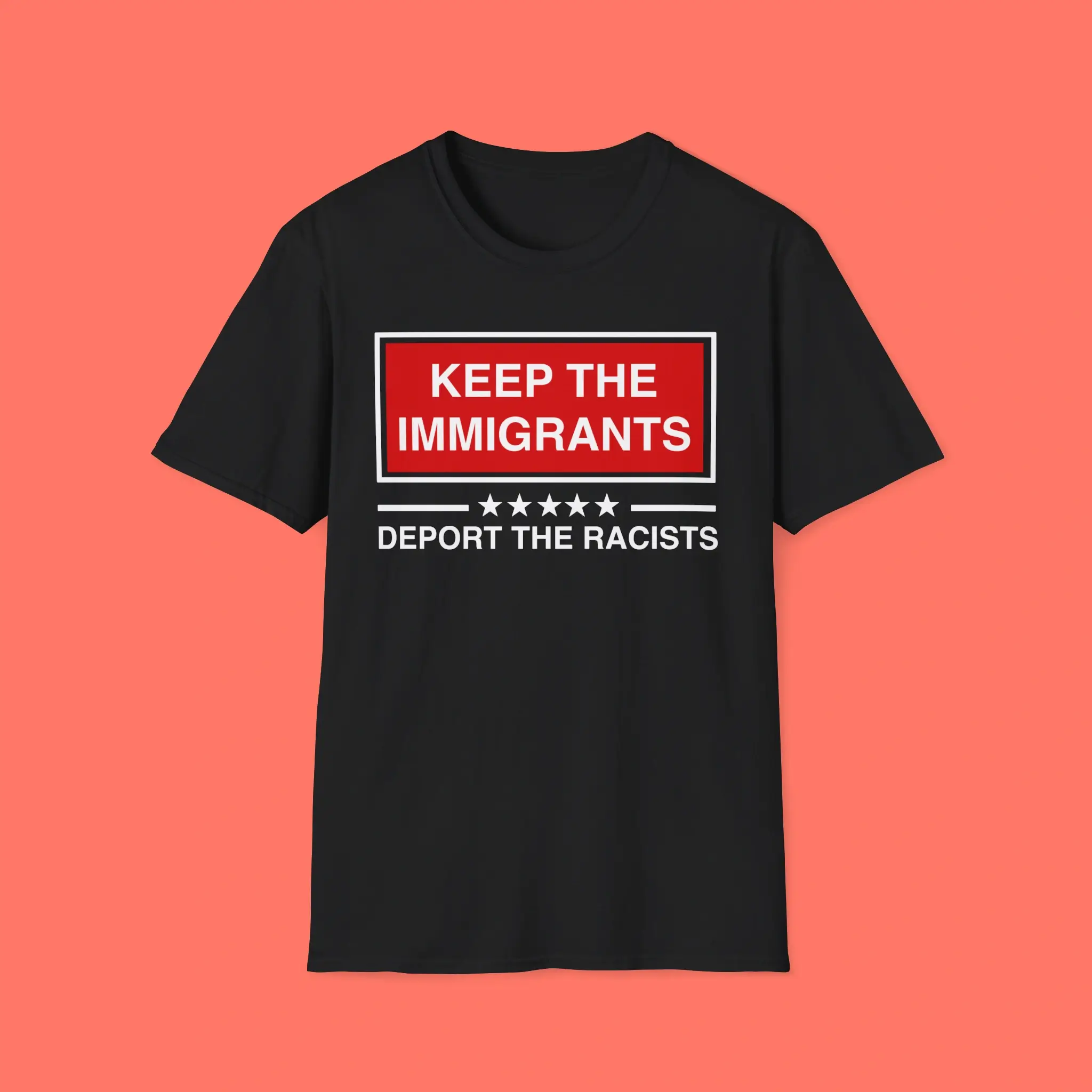 Keep-The-Immigrants-Deport-The-Racists-Shirt Keep The Immigrants Deport The Racists Shirt