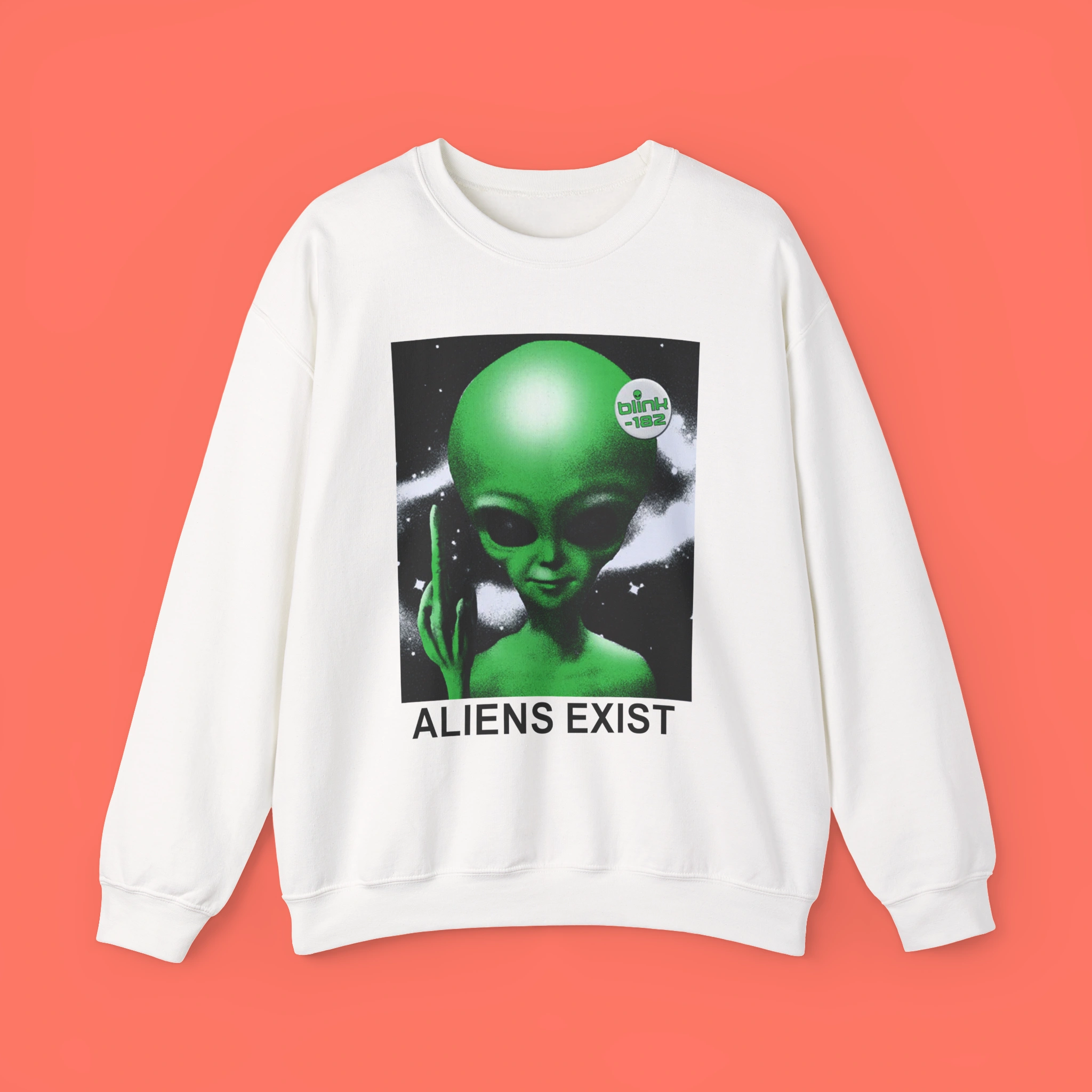 Blink-182 Aliens Exist Shirt - Aliens Exist Blink-182 - OriBubble