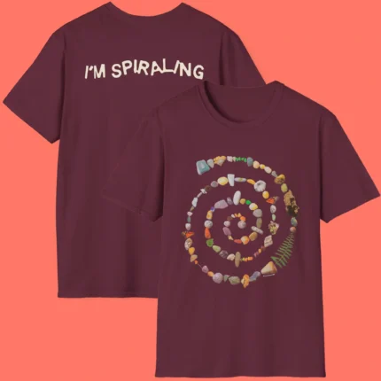 Extra Vitamins I'm Spiraling Front Back Shirt