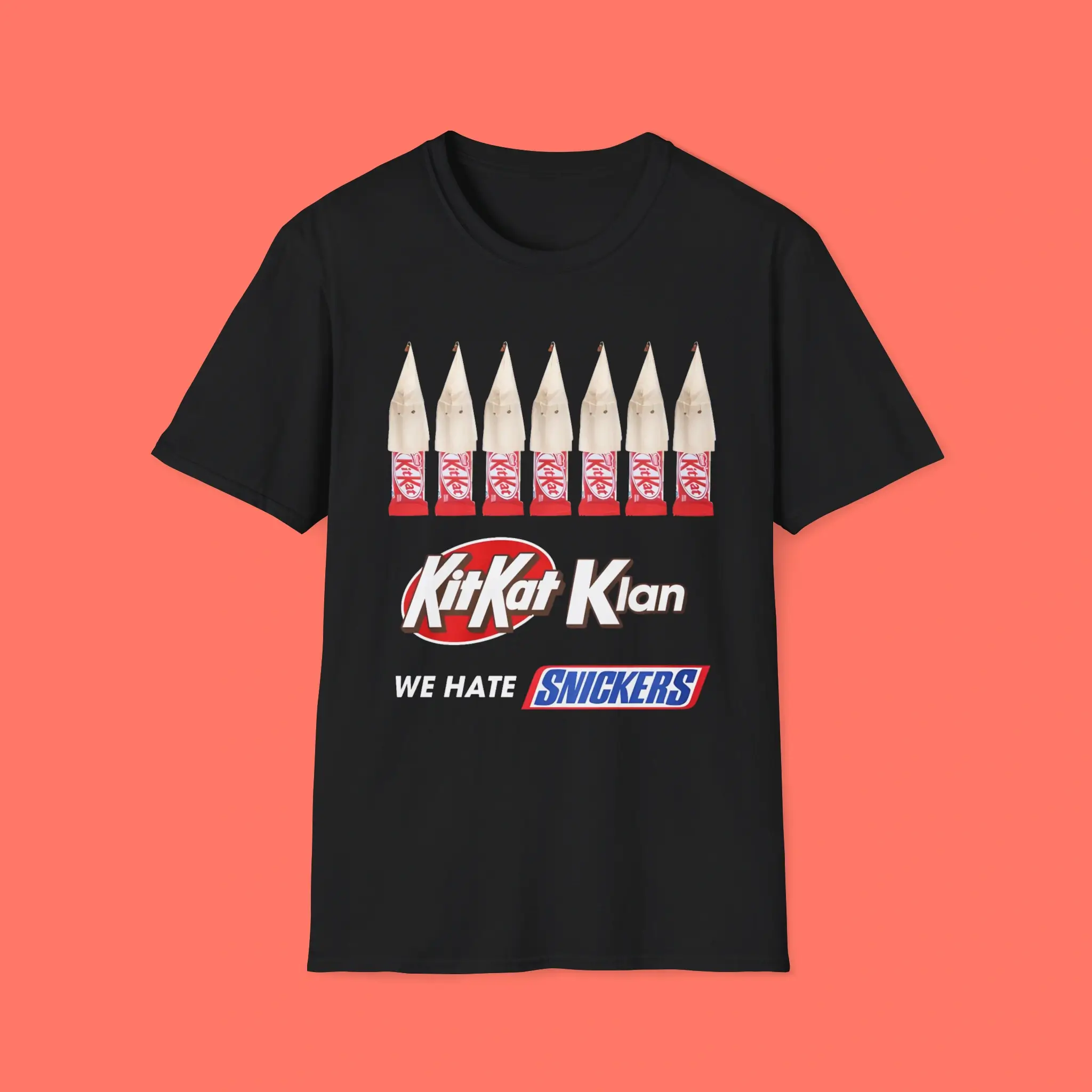 KitKat-Klan-We-Hate-Snickers-Shirt KitKat Klan We Hate Snickers Shirt