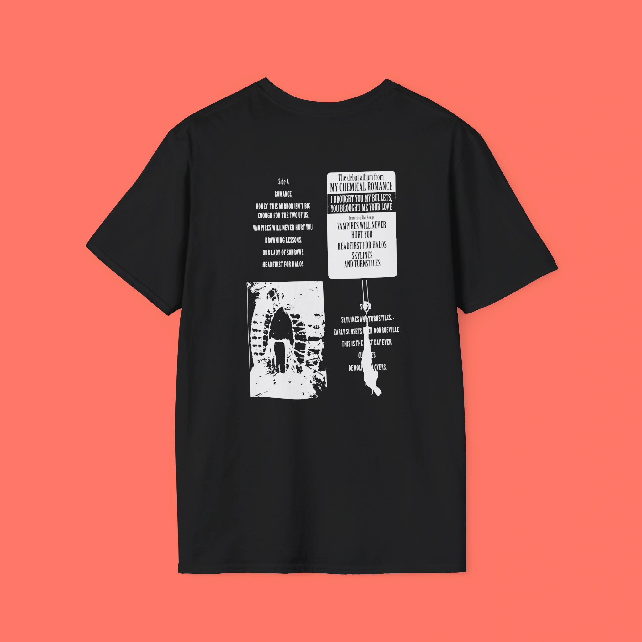 My Chemical Romance Brought You Bullets Shirt - MCR Tee - OriBubble