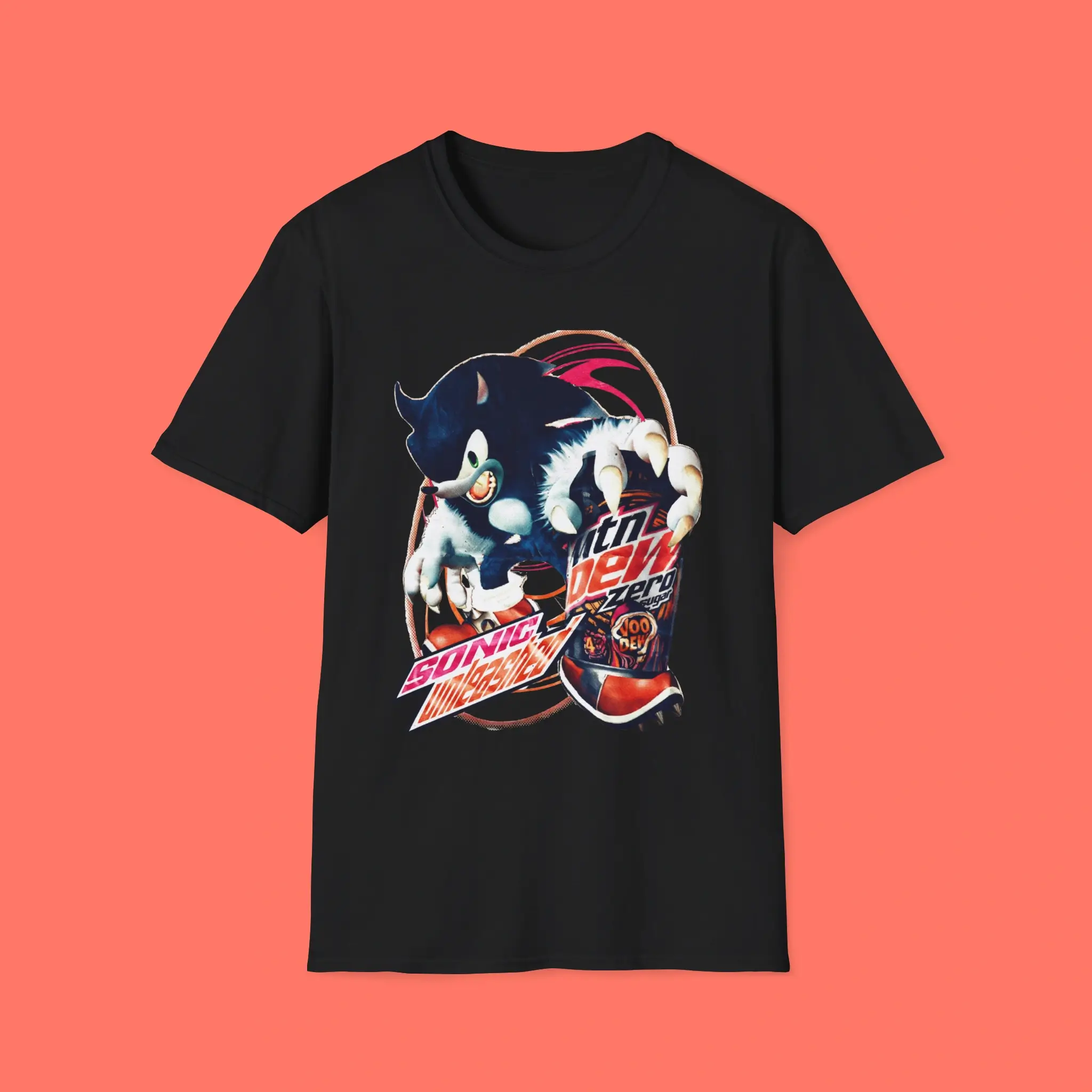 Sonic-Unleashed-Mountain-Dew-Zero-Shirt Sonic Unleashed Mountain Dew Zero Shirt