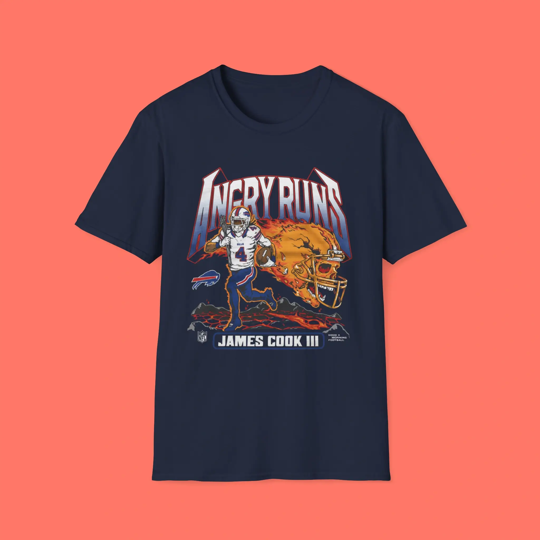 Angry-Runs-2025-Bills-James-Cook-III-Shirt Angry Runs 2025 Bills James Cook III Shirt