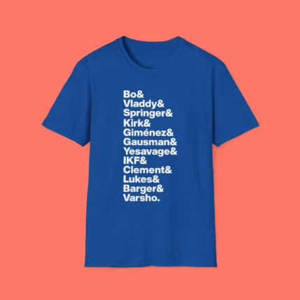 Bo & Vladdy & Springer & Kirk & Gimenez Shirt