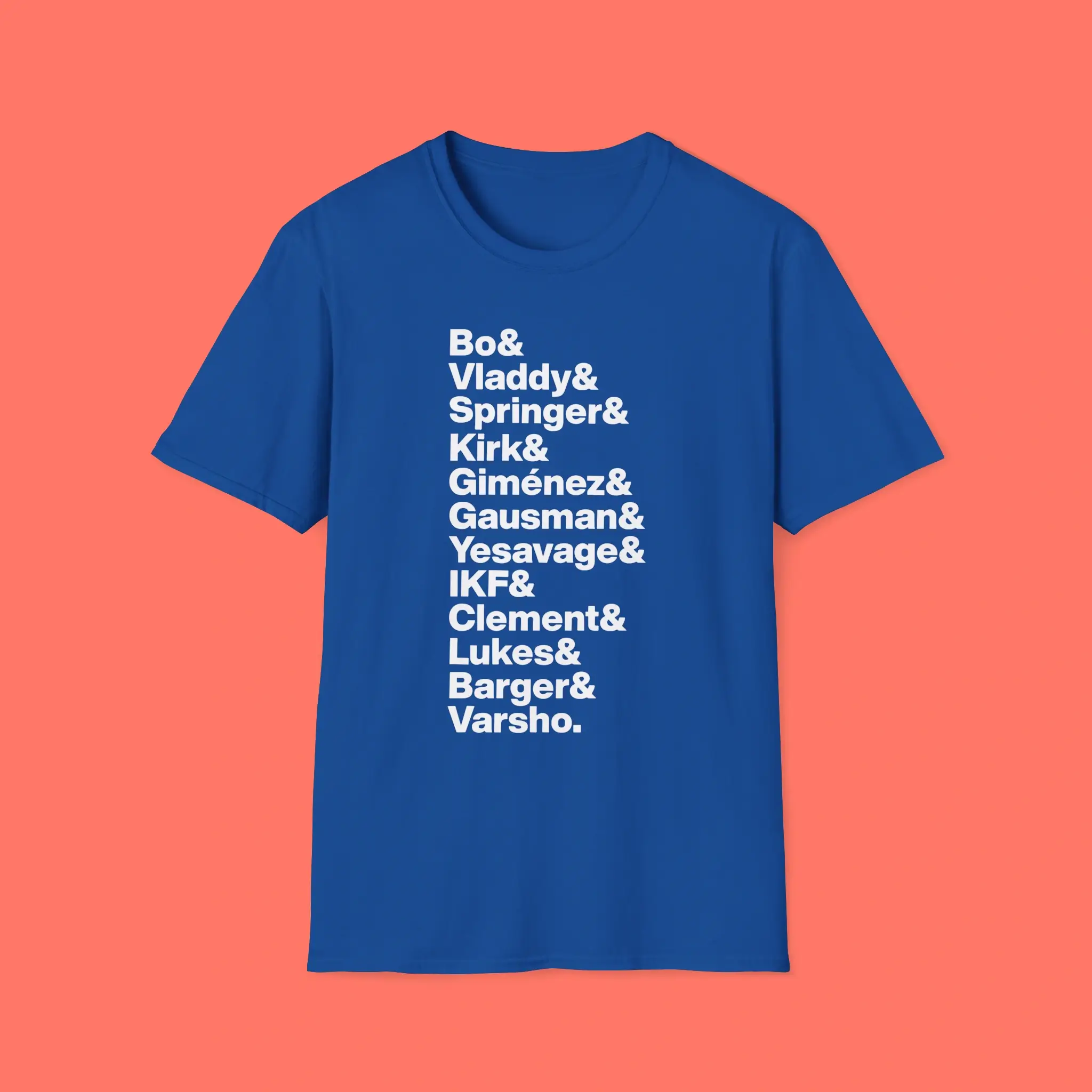 Bo-&-Vladdy-&-Springer-&-Kirk-&-Gimenez-Shirt Bo & Vladdy & Springer & Kirk & Gimenez Shirt