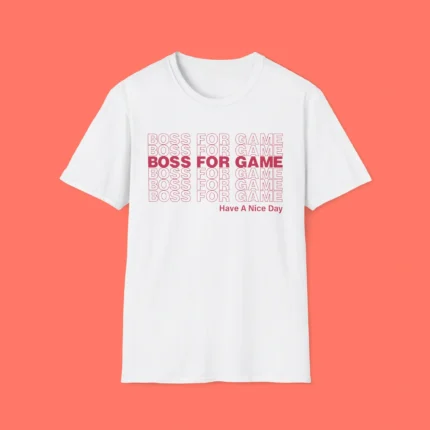 Boss For Game Shirt
