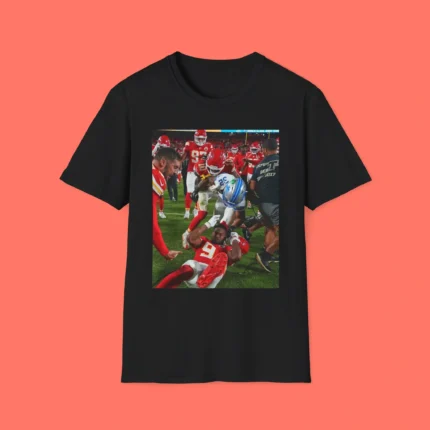 Brian Branch Slaps JuJu Smith-Schuster Shirt