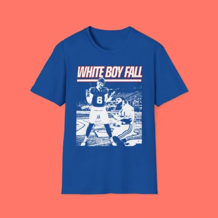 Dart And Skattebo White Boy Fall Shirt