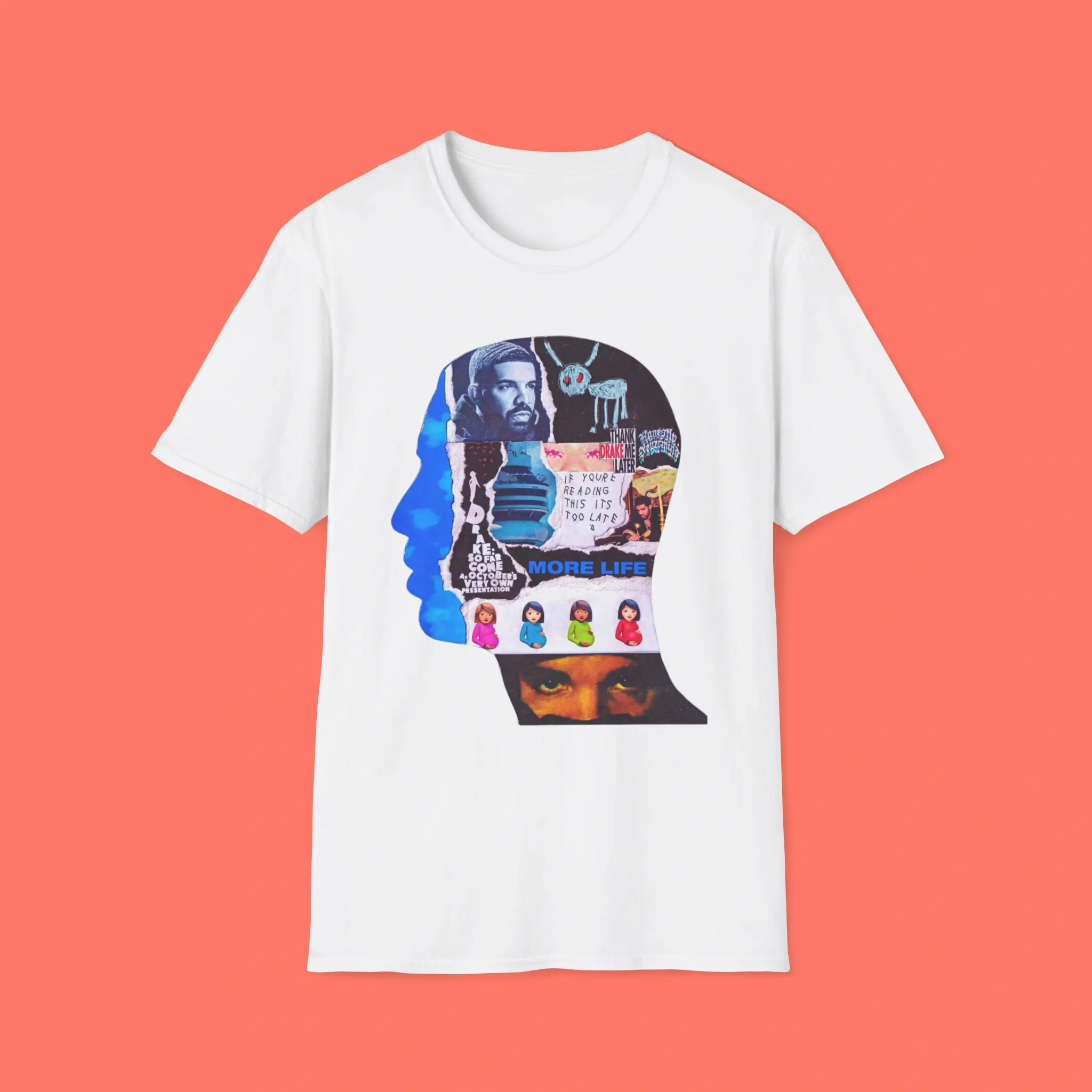 Drake-Mind-Collage-Shirt Drake Mind Collage Shirt