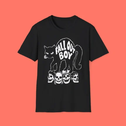 Fall Out Boy Black Cat Shirt